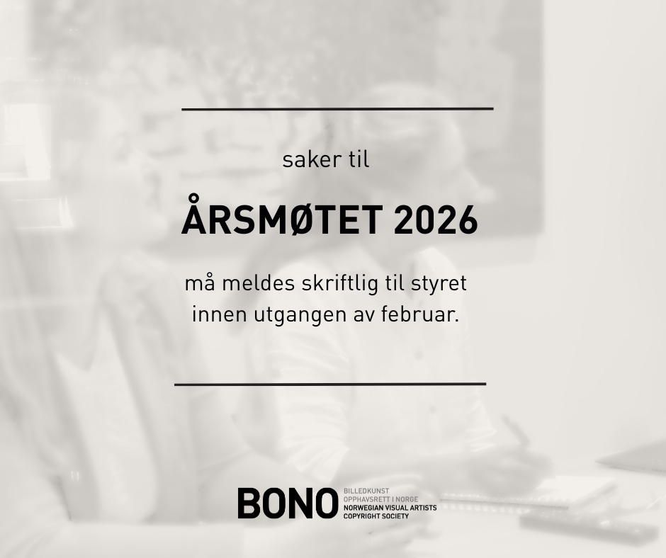 Alle medlemmer har rett til å få tatt opp saker på BONOs årsmøte 4.juni 2026. Husk at fristen for å melde inn saker er innen utgangen av februar måned. Foto: Ansgar Valbø